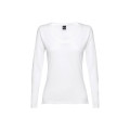 THC BUCHAREST WOMEN WH. Camiseta manga larga para mujer