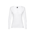 THC BUCHAREST WOMEN WH. Camiseta manga larga para mujer