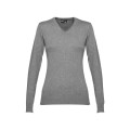 THC MILAN WOMEN. Jersey con cuello en "V" para mujer