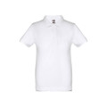 THC ADAM KIDS WH. Polo de niños unisex
