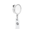YEATS. Porta credencial extensible con clip metálico