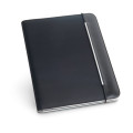 FITZGERALD. Portafolios A4 en PU y 800D con bloc de páginas rayadas