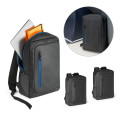 OSASCO. Mochila impermeable para portátil de 15.6" en poliéster 600D