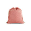 CHANCERY. Bolsa de cordón de algodón reciclado (70%), poliéster (30% rPET) (140 g/m²)