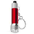 LERGAN. Llavero de aluminio con linterna de 3 LED