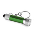 LERGAN. Llavero de aluminio con linterna de 3 LED