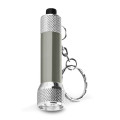 LERGAN. Llavero de aluminio con linterna de 3 LED