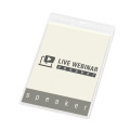 WHITMAN. Porta credencial vertical fabricado en PVC