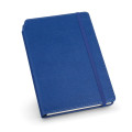 MORIAH. Bloc de notas A5 en PU con hojas rayadas, fabricado con material certificado FSC™ y otros materiales controlados