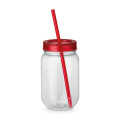 STRAW. Taza con pajita 550 ml