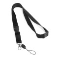 MURRAY. Lanyard de poliéster con mosquetón metálico