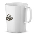 NELS WHITE. Taza de porcelana de 320 ml