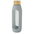 Botella de vidrio borosilicato con agarre de silicona de 600 ml  "Tidan"