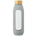 Botella de vidrio borosilicato con agarre de silicona de 600 ml  "Tidan"