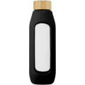 Botella de vidrio borosilicato con agarre de silicona de 600 ml  "Tidan"