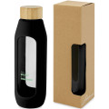 Botella de vidrio borosilicato con agarre de silicona de 600 ml  "Tidan"