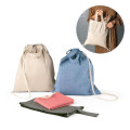RISSANI. Mochila con algodón reciclado (70%) y poliéster (30% rPET) (140 g/m²)