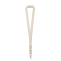 BALLINA. Lanyard de algodón 100% con mosquetón de metal