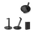 GERST. Soporte para auriculares en ABS con cargador inalámbrico incorporado