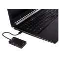 Adaptador multimedia de aluminio tipo C (USB-A/Tipo C/HDMI) "ADAPT"