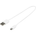 Cable USB A a micro-USB en TPE 2&nbsp;A