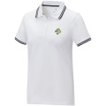 Polo de manga corta con ribete para mujer "Amarago"