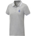 Polo de manga corta con ribete para mujer "Amarago"