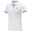 Polo de manga corta de dos tonos para mujer "Morgan"