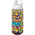 Bidón deportivo con tapa con boquilla de 600 ml H2O Active® "Octave Tritan™"