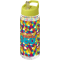 Bidón deportivo con tapa con boquilla de 600 ml H2O Active® "Octave Tritan™"
