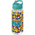 Bidón deportivo con tapa con boquilla de 600 ml H2O Active® "Octave Tritan™"