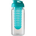 Bidón deportivo con tapa flip e infusor de 600 ml