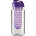 Bidón deportivo con tapa flip e infusor de 600 ml