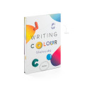 COLOUR WRITING SHOWCASE. Muestrario con 20 bolígrafos de colores