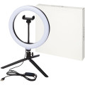 Aro de luz para selfies y vlogging con soporte para teléfono y trípode "Studio"