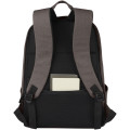 Mochila antirrobo de 18 L para portátil de 15,6" de lona reciclada GRS "Joey"