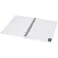 Cuaderno con espiral A4 con cubierta trasera impresa "Desk-Mate®"