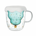 VERDE Taza borosilicato doble pared