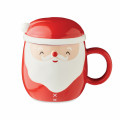 Taza Papá Noel con tapa 370ml