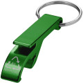Abridor para botellas y latas de aluminio reciclado RCS y con llavero "Tao" 