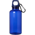 Bidón de 400 ml de plástico reciclado con mosquetón y certificación RCS "Oregon"