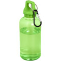 Bidón de 400 ml de plástico reciclado con mosquetón y certificación RCS "Oregon"