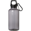 Bidón de 400 ml de plástico reciclado con mosquetón y certificación RCS "Oregon"