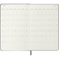Agenda diaria de 12 meses con tapa dura "Moleskine"