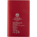 Batería externa tipo C de aluminio reciclado de 4000 mAh "Pep" 