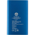 Batería externa tipo C de aluminio reciclado de 4000 mAh "Pep" 