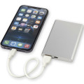 Batería externa tipo C de aluminio reciclado de 4000 mAh "Pep" 