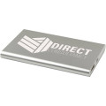 Batería externa tipo C de aluminio reciclado de 4000 mAh "Pep" 