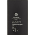 Batería externa tipo C de aluminio reciclado de 4000 mAh "Pep" 