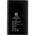 Batería externa tipo C de aluminio reciclado de 4000 mAh "Pep" 